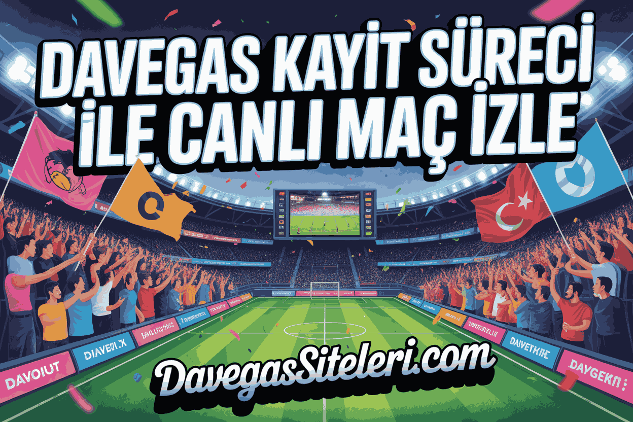 Davegas Canlı Maç İzle ile Kayıt Süreci