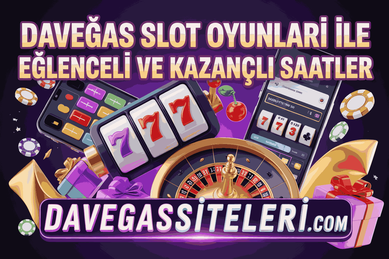 Davegas Slot Oyunları ile Eğlenceli ve Kazançlı Saatler